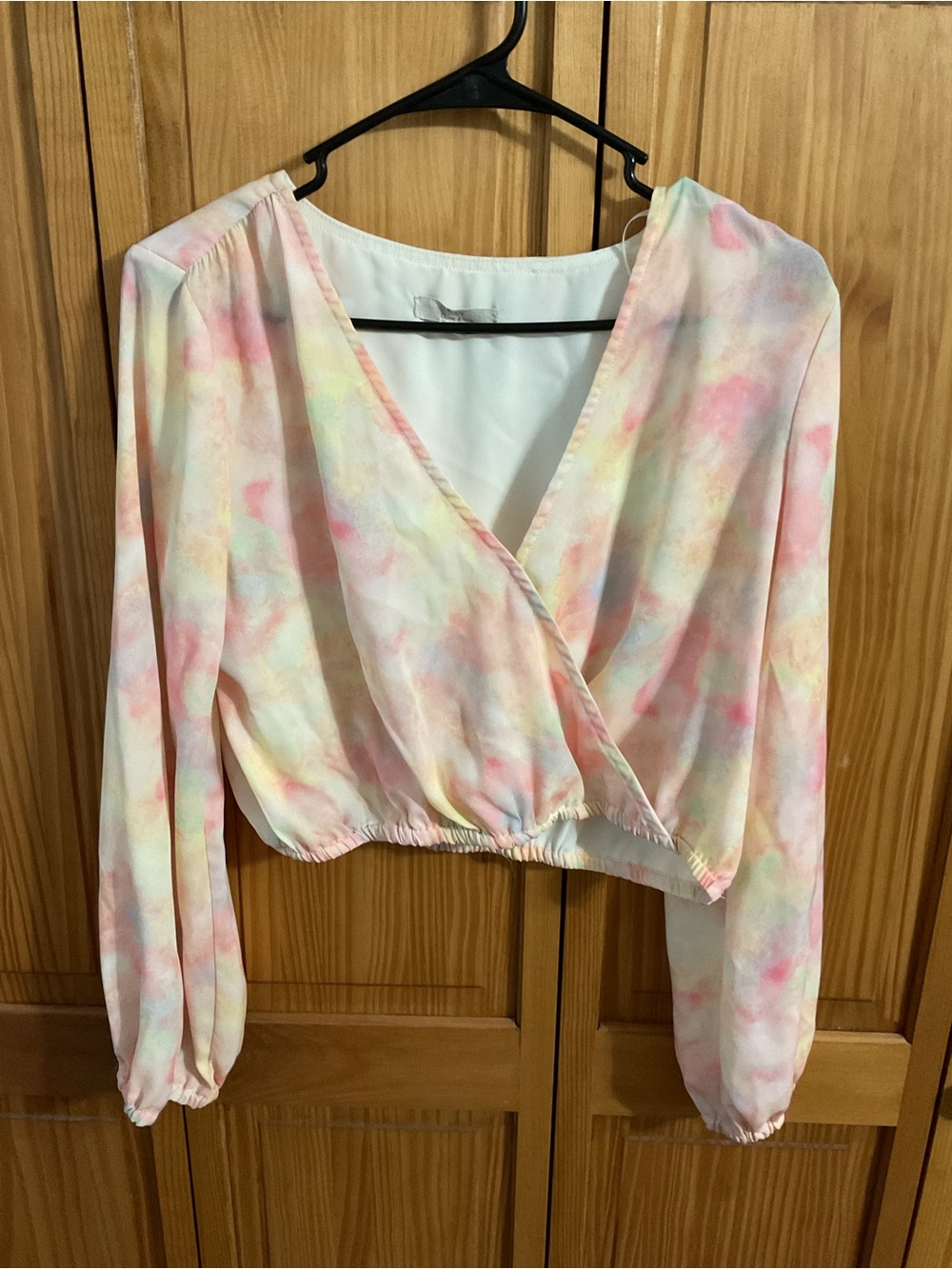 Chelsea & Violet Tie Dye Crop Top